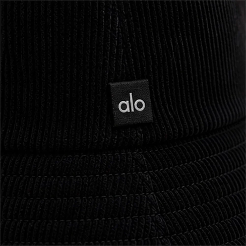 ALO Yoga Black Workout Bucket Hat Sporty